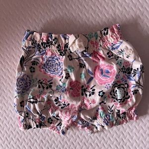 Baby Gap shorts and micky mouse onesie